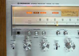 RESTORED Beautiful Pioneer SX 1050 Stereo Receiver  