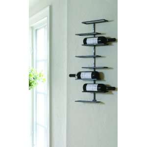  Napa Tribeca 8 Bottle Metal Wall Wine Rack: Home & Kitchen