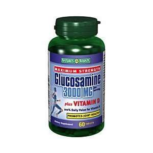  NATURES BOUNTY GLUCOSAMINE HCL 3000MG MAX 60TB by NATURES BOUNTY 