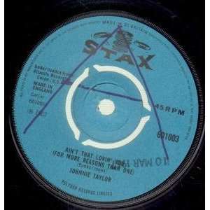   LOVIN YOU 7 INCH (7 VINYL 45) UK STAX 1967 JOHNNIE TAYLOR Music