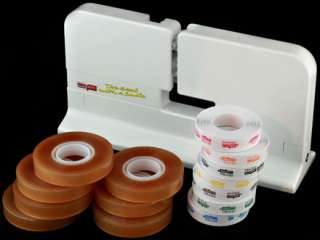 The result is a tape seal that can be opened and resealed as often as 