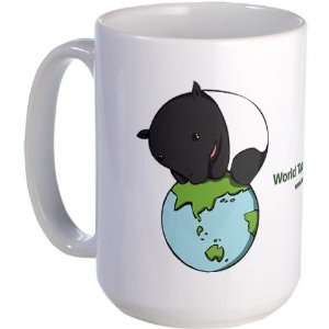   Tapir on World Animal Large Mug by  