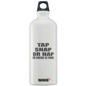 Tap or Snap Funny Sigg Water Bottle 1.0L by   