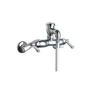   Manual Wall Mounted Service Sink Faucet with Atmospheric Vacuum Breake