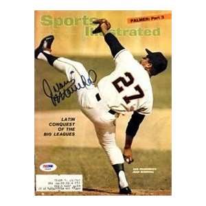  Juan Marichal Autographed/Hand Signed Sports Illustrated 