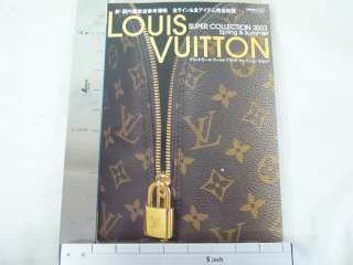 LOUIS VUITTON Super Collection 2003 Spring Summer Catalog Art Book 