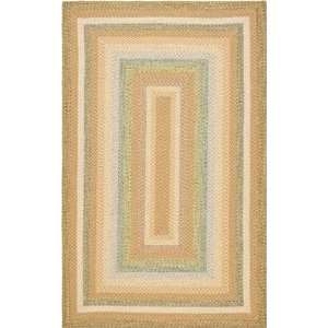     Braided   BRD314A Area Rug   5 x 8   Tan, Multi