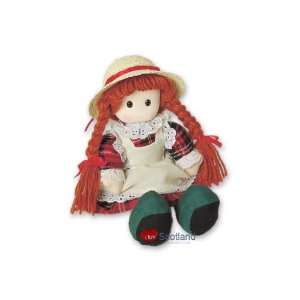  Amy Rag Doll With Hat Scottish Tartan: Toys & Games