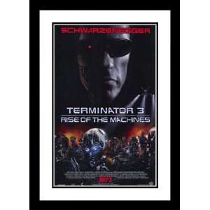  Terminator 3 Machines 32x45 Framed and Double Matted 
