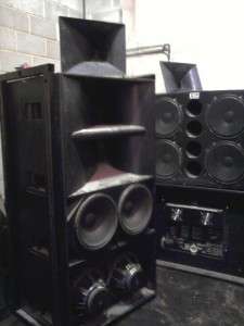 EAW MC4973F LOUDSPEAKERS  PAIR Horn speakers #2  