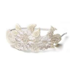  Ivory Bridal Headband   Tiara 