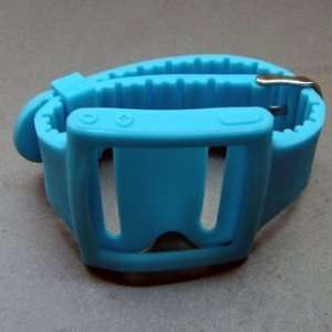  Sky Blue Silicone Sports Watch Band Wrist Strap for iPod 