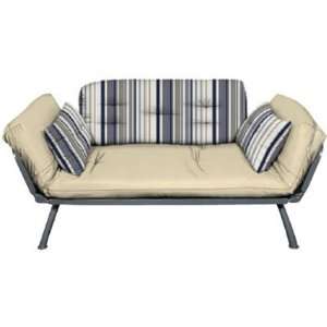  Elite Newport Navy Mali Stripe Flex Futon