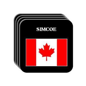  Canada   SIMCOE Set of 4 Mini Mousepad Coasters 