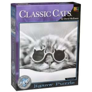 David McEnery Classic Cats 500 piece Puzzle: Toys & Games