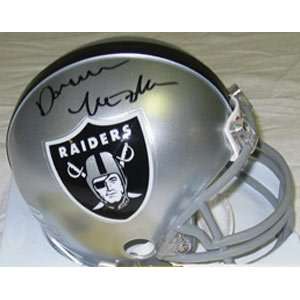  Darren McFadden Signed Oakland Raiders Replica Mini Helmet 