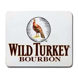  WILD TURKEY BOURBON WHISKY LOGO mouse pad: Everything Else