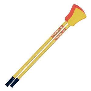 DOM Supersafe 37in Broomball Stick Color: Yellow:  Sports 