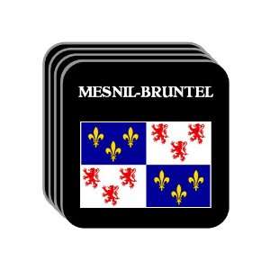 Picardie (Picardy)   MESNIL BRUNTEL Set of 4 Mini Mousepad Coasters