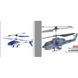  Rare 2 pack Latest 2012 Syma blue S107/S107G and S108G R/C 