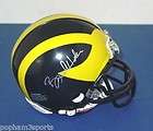 BRADY HOKE Signed/Autogra​phed MICHIGAN WOLVERINES Mini Helmet w/COA