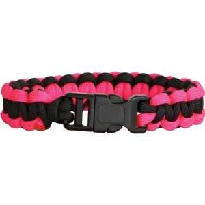   Pink Survival Bracelet with Hand Tied Nylon Cord
