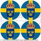 SWEDEN Sverige Swedish Vinyl Bumper Helmet Stickers, Decals 2(50mm 