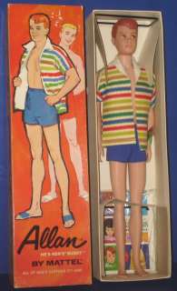 Kens Buddy ALLAN Barbie Doll 1964 MIB! Mattel  