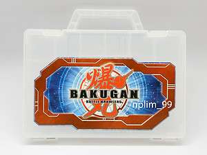 Bakubox Clear Bakugan Battle Brawlers Dust Prevention Carrying Case 