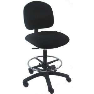 Tall Industrial Chair with Adjustable Footring Material PolyUrethane 