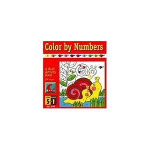  Buki Activity Book Color by Numbers Toys & Games