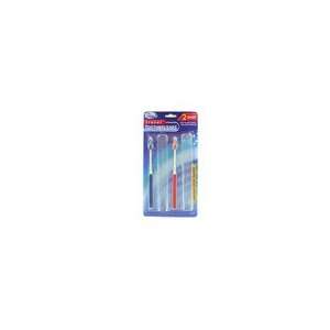  2 Pack Travel Toothbrushes With Holders 