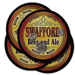  SWAFFORD Family Name Brand Beer & Ale Coasters Everything 