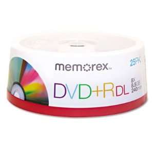  Memorex DVD+R Double Layer Recordable Disc MEM05712 Electronics