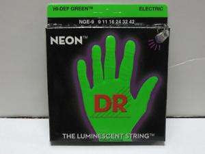 New! DR NEON™ HiDef Green SuperStrings   Lite: NGE 9  