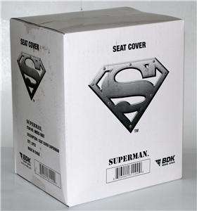SUPERMAN DC Comics Justice League CAR TRUCK SEAT COVER  