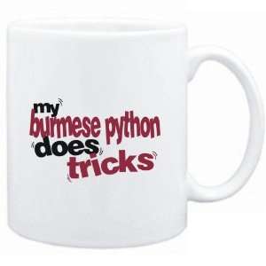  Mug White  My Burmese Python does tricks  Animals 