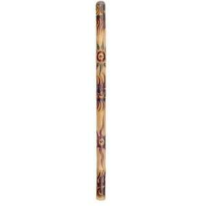  48 Sun Burnt Design Bamboo Didgeridoo Musical 