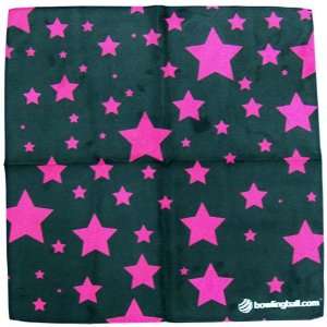   bowlingball Pink Stars Suede Microfiber Towel: Sports & Outdoors