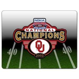   Oklahoma Sooners 2003 National Champions Mouse pad