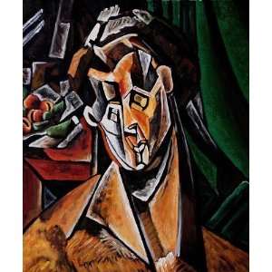  Oil Painting Woman with Pears Pablo Picasso Hand Painted 