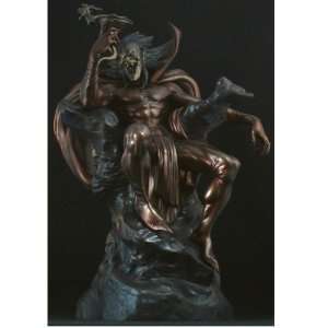  Mephisto Faux Bronze Bowen Designs Statue Toys & Games
