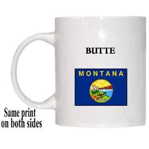  US State Flag   BUTTE, Montana (MT) Mug 