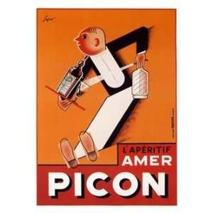  Retro Alcohol Prints Aperitif Amer Picon   Artist Severo 