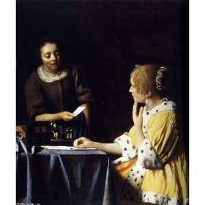  FRAMED oil paintings   Jan Vermeer   24 x 28 inches 