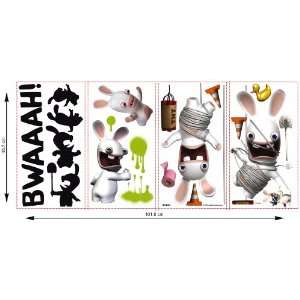    Jemini   Les Lapins Crétins stickers Bwaaah Toys & Games