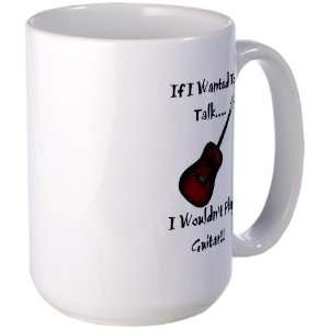  acoustic guitar Music Large Mug by CafePress: Everything 