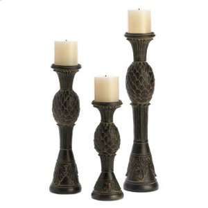  PALLADIAN CANDLE STAND TRIO: Home & Kitchen