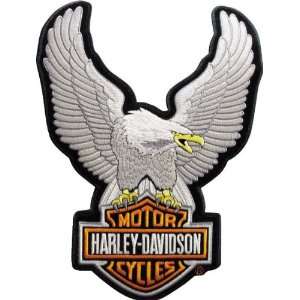  Harley Davidson Upwing Eagle Patch Silver (Small 