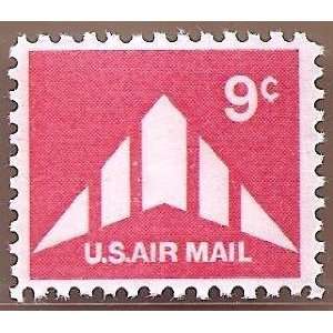   Air Mail Silohouette Of Jet Airliner Sc C77 MNHVFOG 